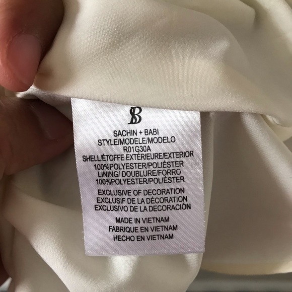 NWT Anthropologie Sachin & Babi Tassel Maxi Dress 0 - Picture 10 of 14